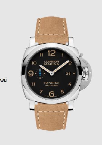 Panerai Luminor Marina 44mm Replica Watch PAM01359 SCAMOSCIATO BROWN